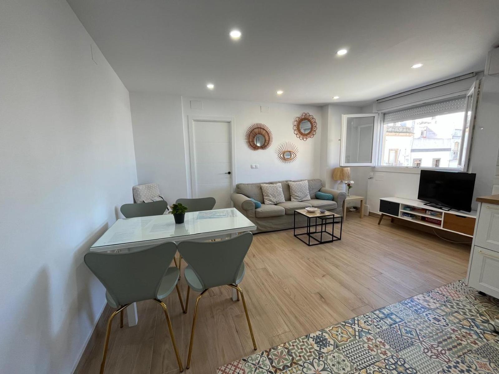 شقة The Traveller'S House Con Vistas A Playa La Caleta كاديز المظهر الخارجي الصورة